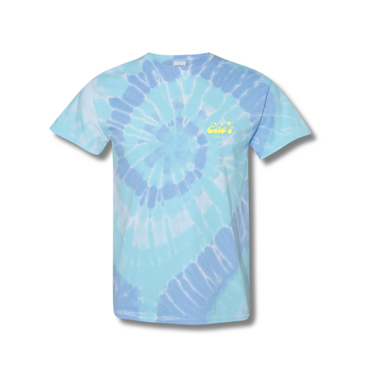 Blue Tie-Dyed T-Shirt