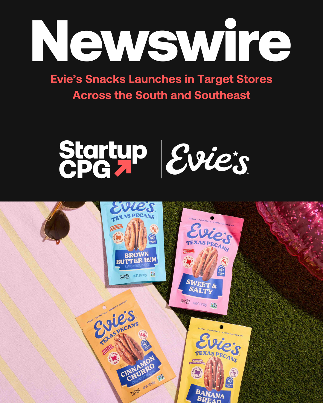 Evie's Snacks Launches in Target