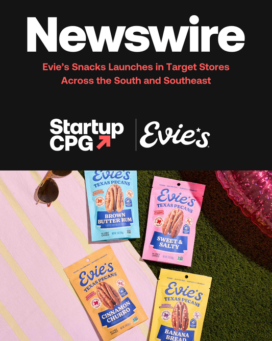 Evie's Snacks Launches in Target