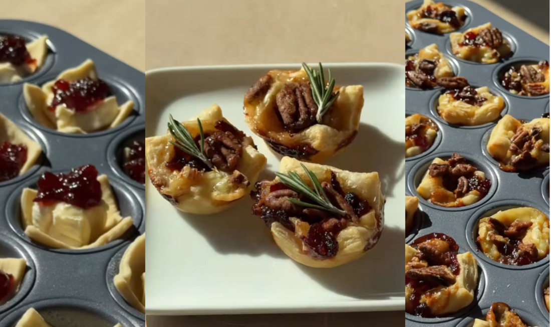 Pecan & Brie Bites