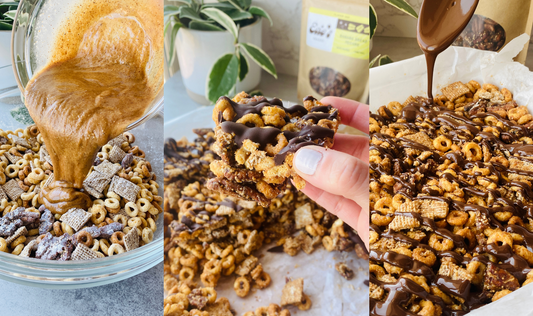 Banana Bread Cereal Bars