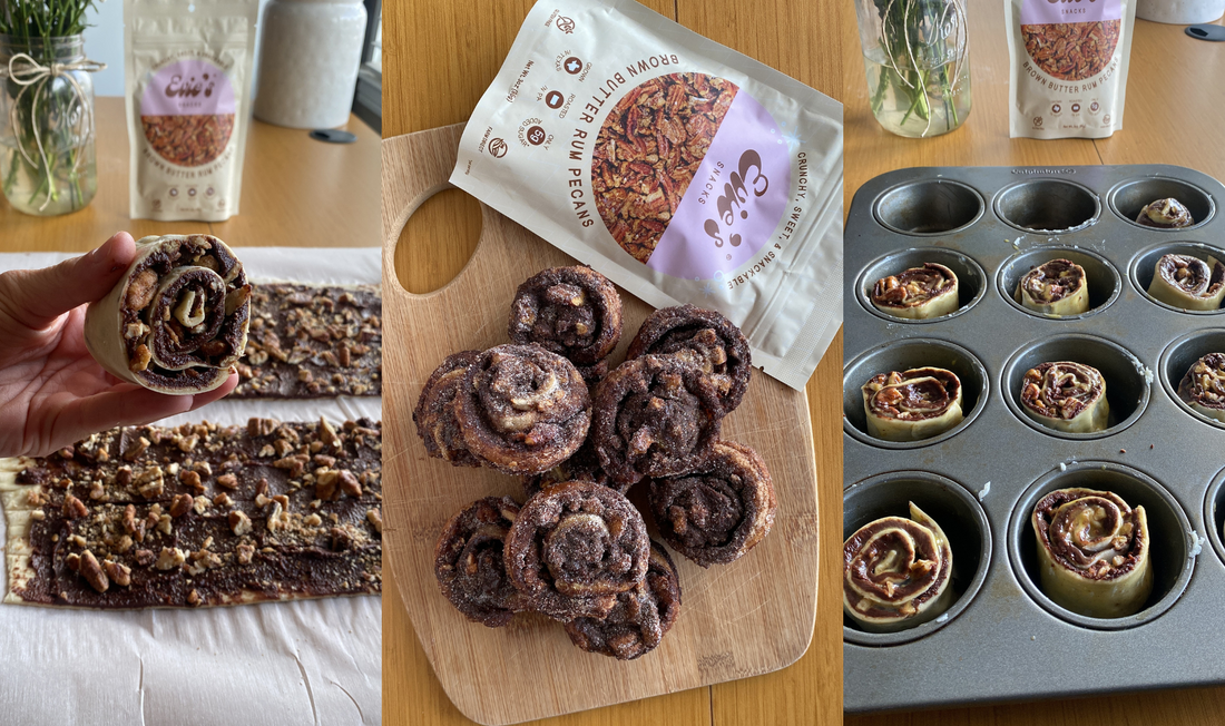 Chocolate Pecan Morning Buns by Fidelia Grace