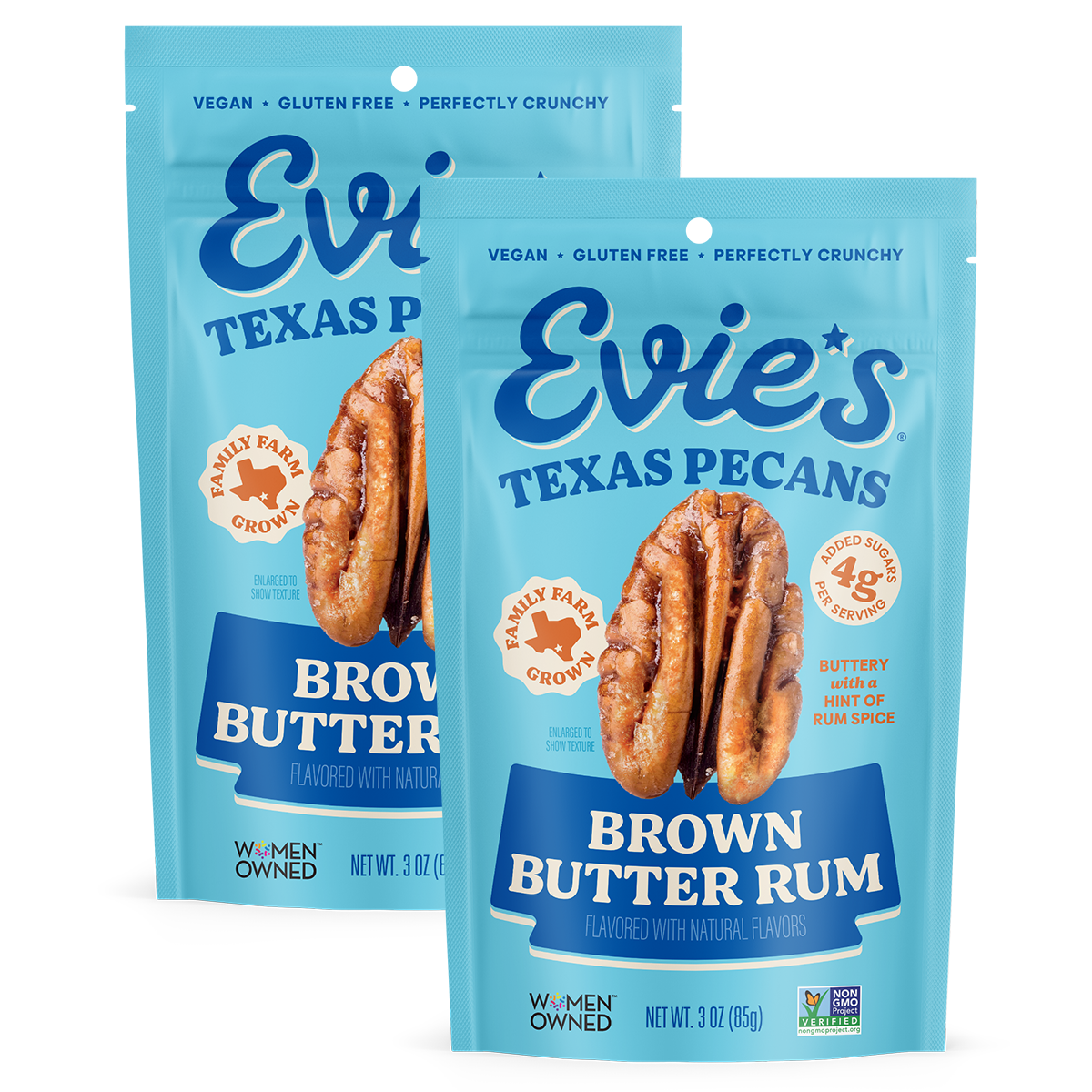 Brown Butter Rum Pecans
