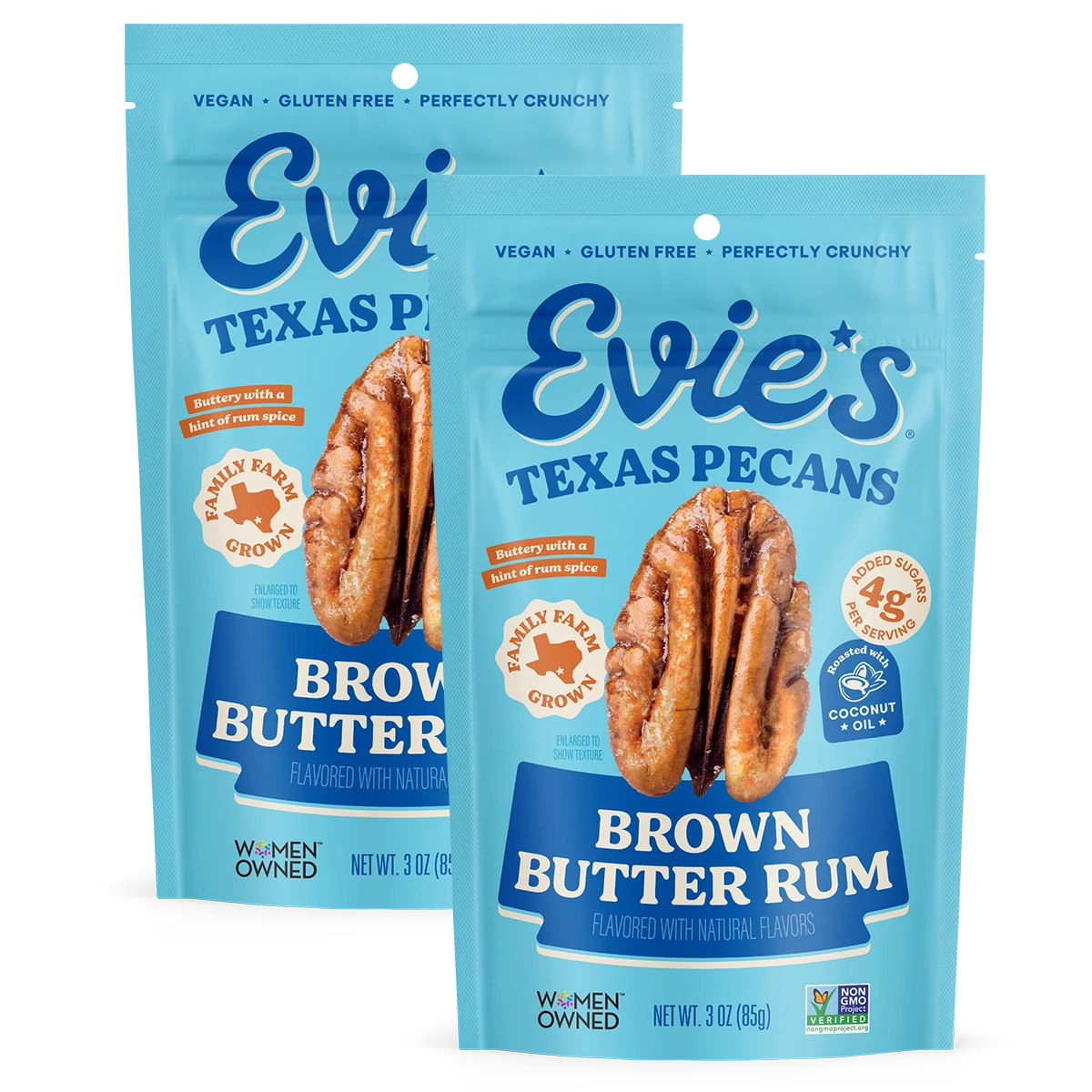 Brown Butter Rum Pecans