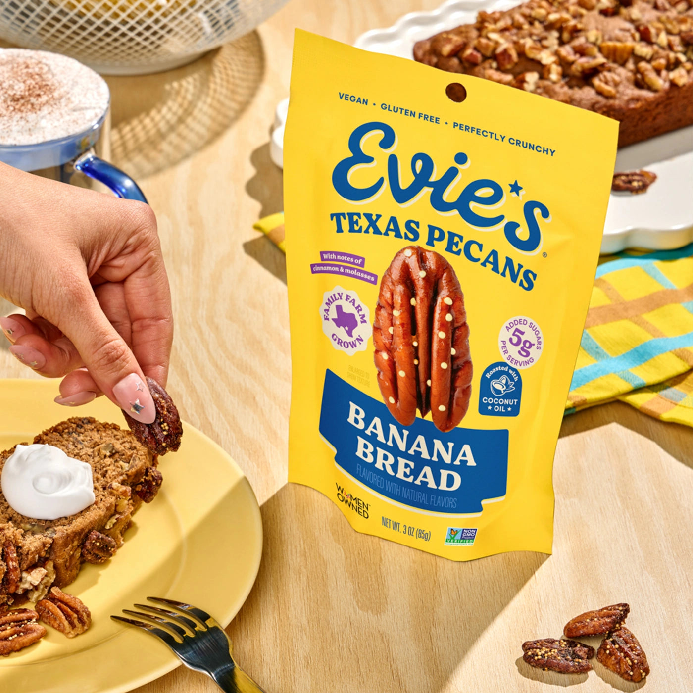 Banana Bread Pecans