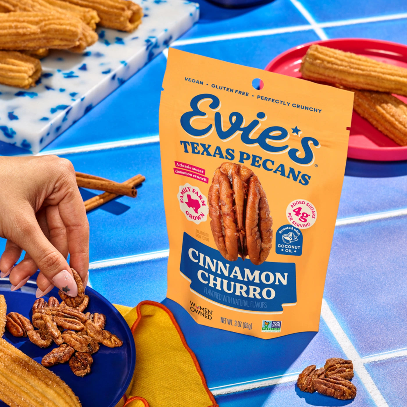 Cinnamon Churro Pecans