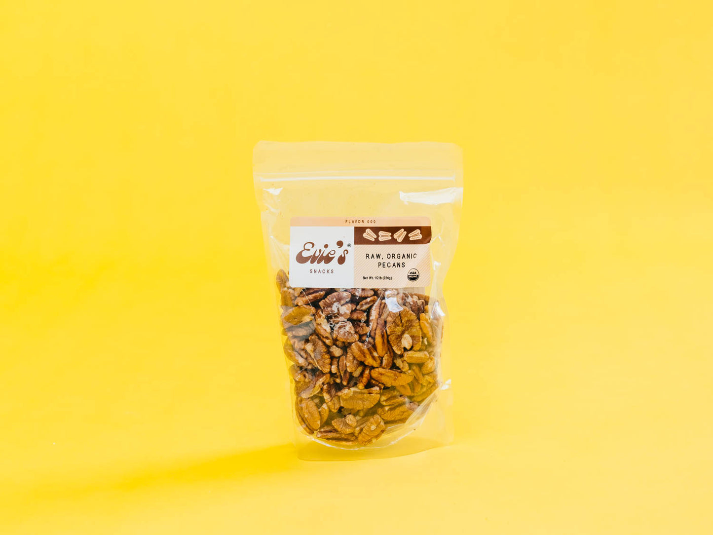 Raw, Organic Pecans (1/2 lbs)